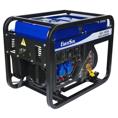 EnerSol Генератор дизельний SKD-10EBA 230В 9-10кВт електростартер 170кг EnerSol Генератор дизельний SKD-10EBA 230В 9-10кВт електростартер 170кг