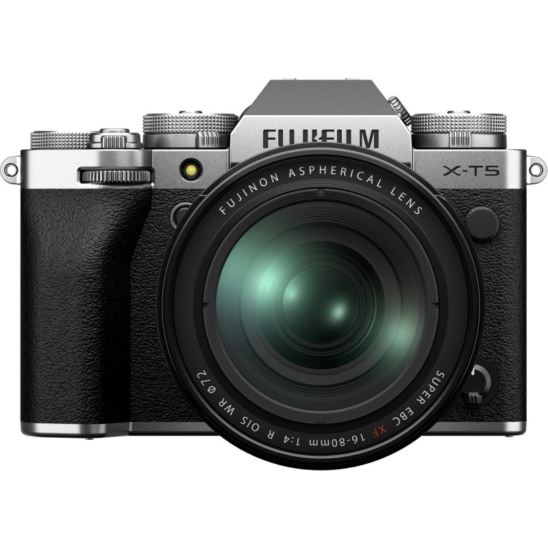 Fujifilm Цифрова фотокамера X-T5 + XF 16-80 F4 Kit Silver
