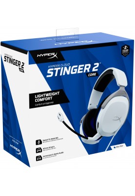 HyperX Гарнітура Cloud Stinger 2 Core PS White 6H9B5AA