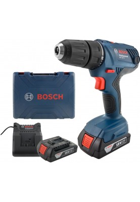 Bosch Шуруповерт-дриль GSB 180-LI, 2x2Ah