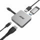 Acer Хаб USB-С > 2xUSB-A3.2/USB-C/ HDMI, 0.15м, сірий