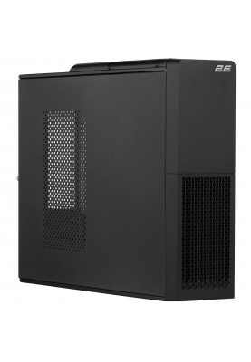 2E Корпус S613ARGB-400, з БЖ 2E 400W-SFX, 1xUSB3.0, 1хUSB Type-C, 1x80мм, Micro ATX/ Desktop, чорний