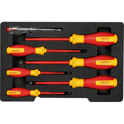 Bosch Викрутка Professional, (SL/PH), VDE, набір 7 шт