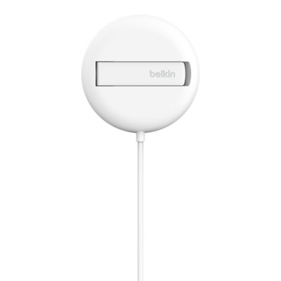 Belkin Зарядне бездротовий пристрій Belkin UltraCharge Magnetic Kickstand 15Вт, білий