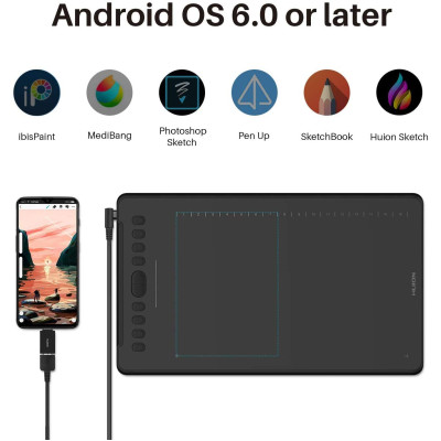 Huion Графічний планшет Huion H1161