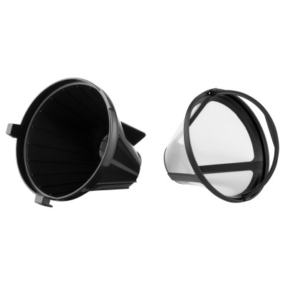 ARDESTO Кавоварка крапельна YCM-D060, 0.6л, мелена, сріблясто-чорний