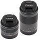 Canon Цифр. фотокамера EOS M50 Mk2 + 15-45 IS STM + 55-200 IS STM Black