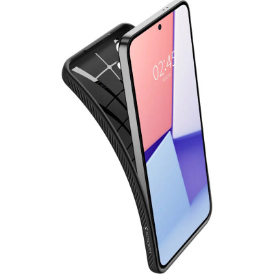 Spigen Чохол для Samsung Galaxy S24+, Liquid Air, Matte Black