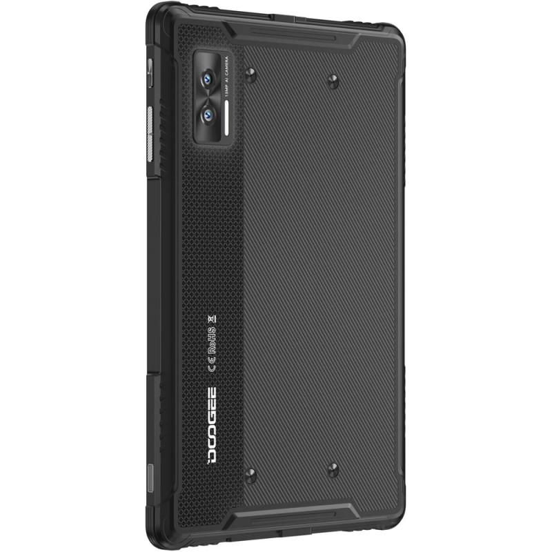 Doogee Планшет R08 10.1" 6ГБ, 256ГБ, LTE, 7680мА•г, Android, чорний