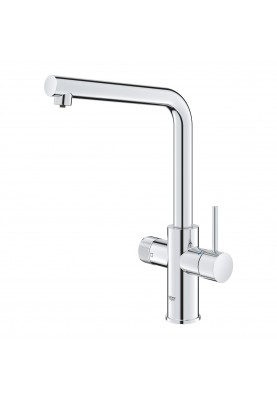 Grohe Змішувач для кухні Blu Pure Minta, довж.виливу - 221мм, поворотний, 2в1, хром