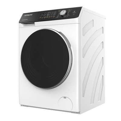 Hitachi Прально-сушильна машина фронтальна, 8(5)кг, 1400, A, 60см, дисплей, пара, інвертор, білий