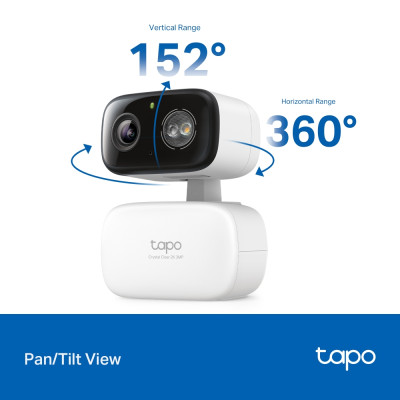 TP-Link IP-Камера Tapo C216 3MP N300 microSD motion detection. зовнішня/внутрішня, AI