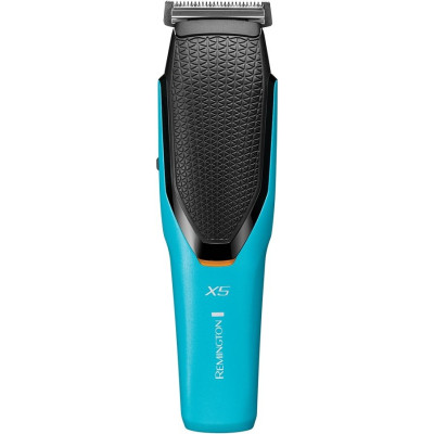 Remington Машинка для стрижки Power X Series X5, мережа+акум., роторний мотор, насадок-4, сталь, чорно-бірюзовий