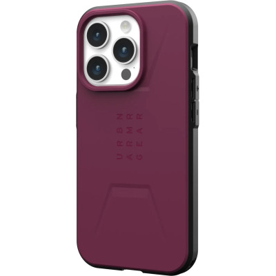 UAG Чохол для Apple iPhone 15 Pro Max Civilian Magsafe, Bordeaux