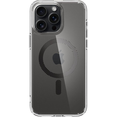Spigen Чохол Apple iPhone 15 Pro Ultra Hybrid MagFit, Carbon Fiber