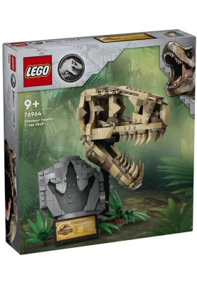 LEGO Конструктор Jurassic World Скам`янілості динозаврів: череп тиранозавра