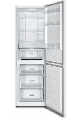 Gorenje Холодильник з нижн. мороз. камерою, 185х60х60см, 2 дв., Х- 207л, М- 93л, A++, NoFrost Plus, Fresh zone, Зовн. Диспл, білий