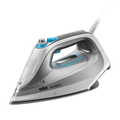 Braun Праска TexStyle 9, 3000Вт, 330мл, паровий удар -225гр, нерж. сталь, сірий