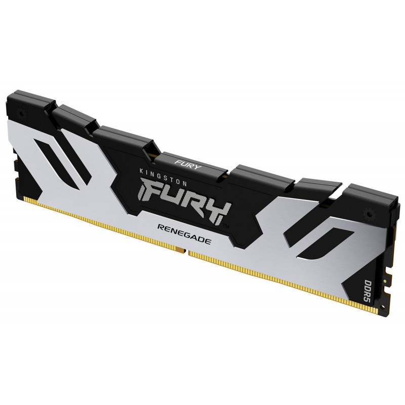 Kingston Пам'ять ПК DDR5 32GB KIT (16GBx2) 6000 FURY Renegade Срібний