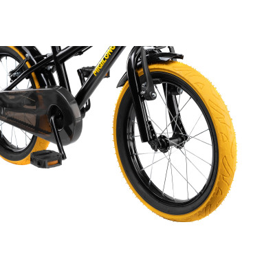 Miqilong Дитячий велосипед ST 16" чорний