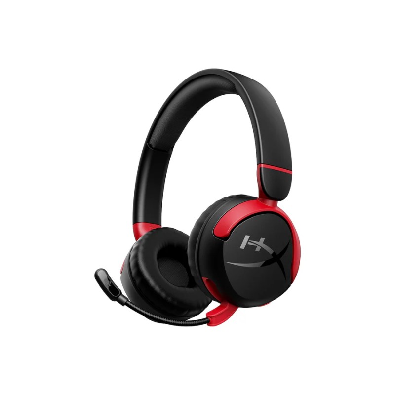 HyperX Гарнітура ігрова Cloud Mini, mini-jack/BT, 1.2м, чорний-червоний