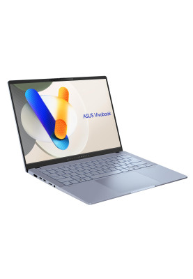 ASUS Ноутбук Vivobook S 14 S5406SA-PP013W 14" 3K OLED, Intel Ultra 7 258V, 32GB, F1TB, UMA, Win11, Блакитний