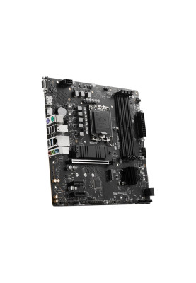 MSI Материнcька плата PRO B760M-P s1700 B760 4xDDR5 M.2 HDMI DP D-Sub mATX