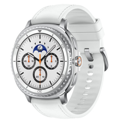 Samsung Смарт-годинник Galaxy Watch 8 Classic 47мм (L500) 1.34", 438x438, sAMOLED, BT 5.3, NFC, 2/64ГБ, білий