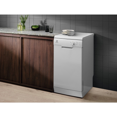 Electrolux Посудомийна машина Electrolux, 9компл., F, 45см, інвертор, білий