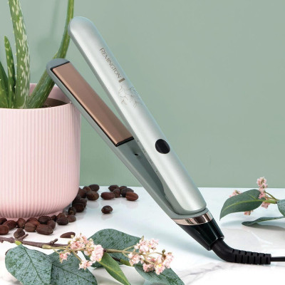 Remington Випрямляч Remington Botanicals, >300Вт, темп.режимів-10, 150-230С, дисплей, кераміка, сіро-зелений