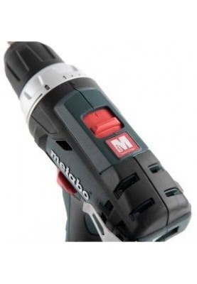 Metabo Шурпокрут-дриль POWERMAXX BS BASIC, акумуляторний, 2*12В, 2 Аг, 0-360/0-1400об/хв, патрон 1-10мм, шестигранник, 17/34Нм