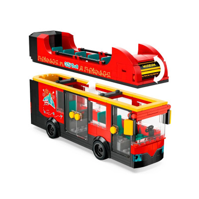 LEGO Конструктор City Червоний двоповерховий екскурсійний автобус
