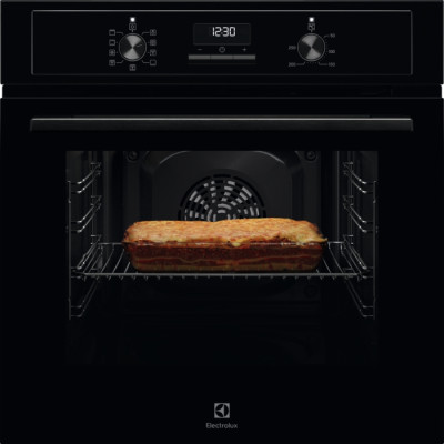 Electrolux Духовий шафа електричний, 65л, A, дисплей, конвекція, чорний
