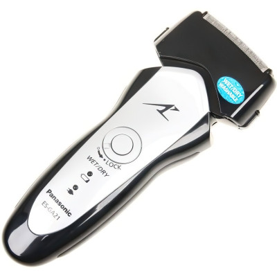 Panasonic Бритва електр. сіткова, 13000 об/хв, бритв.головок-3, Li-Ion, сух.+волог., кейс, срібно-чорний