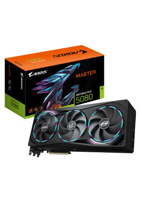 Gigabyte Відеокарта GeForce RTX 5080 16GB GDDR7 AORUS M