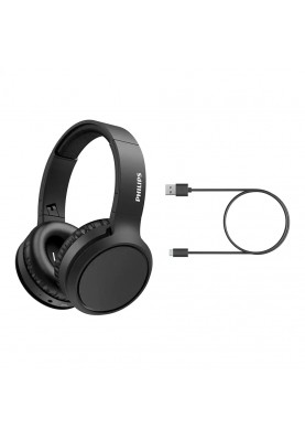 Philips TAH5205[Навушники Over-ear TAH5205 BT 5.0, SBC, Wireless, Mic, Чорний]