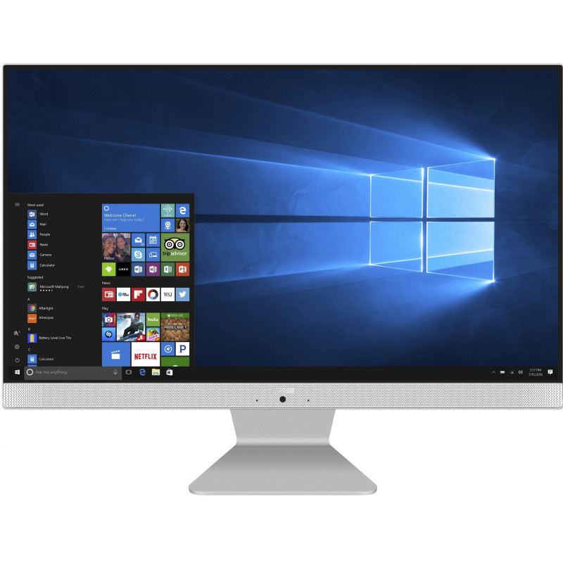 ASUS Комп'ютер персональний моноблок V241EAK-WA051M 23.8" FHD AG, Intel i5-1135G7, 8GB, F512GB, UMA, WiFi, без ОС, білий