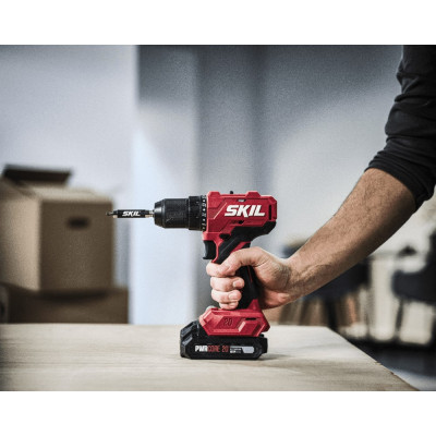 Skil Шурупокрут-дриль акумуляторний 3011 HB 20В 2х2А·год 55Нм 450·1700об·хв 0.83кг кейс