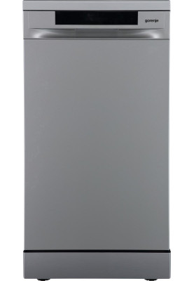 Gorenje Посудомийна машина, 11компл., A+++, 45см, дисплей, 3 кошика, AquaStop, Інвертор, сірий