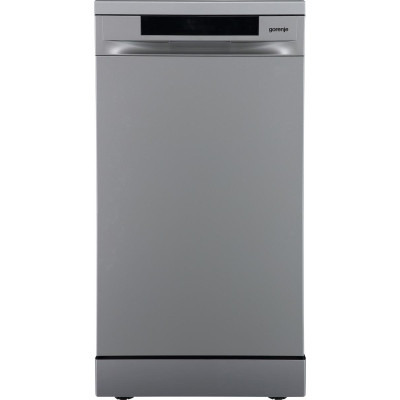 Gorenje Посудомийна машина, 11компл., A+++, 45см, дисплей, 3 кошика, AquaStop, Інвертор, сірий