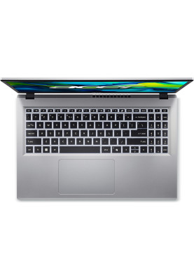 Acer Ноутбук Aspire Go AG15-32P 15.6" FHD IPS, Intel C N150, 8GB, F512GB, UMA, Lin, сріблястий