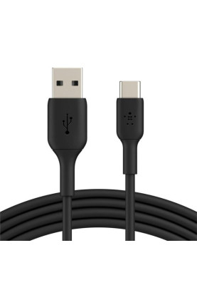 Belkin USB-A кабель > USB-C заряджання/синхронізації 2м, 15Вт, Type-C, PVC, чорний