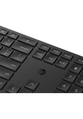 HP Комплект клавіатура та миша НР 650, WL, EN/UK, чорний