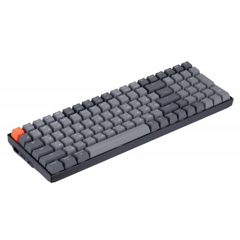 Keychron Клавіатура механічна K4 100Key, Gateron G PRO Blue, BT/USB-A, EN/UKR, RGB, Black