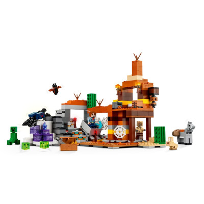 LEGO Конструктор Minecraft Покинута шахта у безплідних землях
