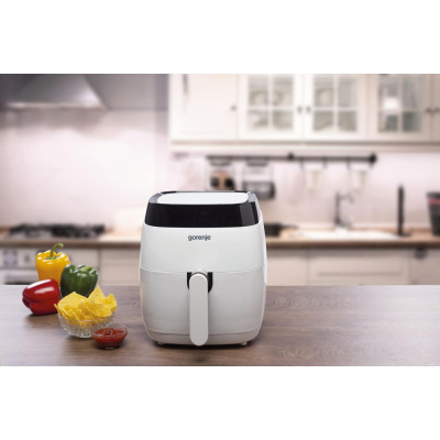 Gorenje Мультипіч 1400Вт, чаша-3.5л, сенсорне кер., 9 авто. програм, пластик, білий
