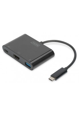 Digitus Адаптер USB-C - HDMA, 2xUSB