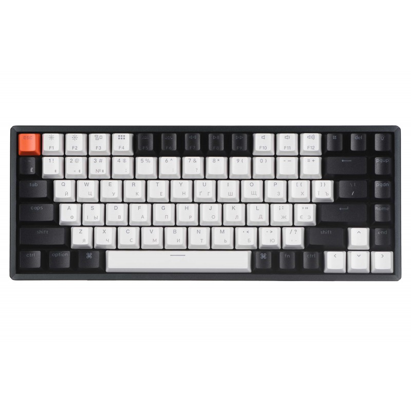 Keychron Клавіатура K2 84 Key Aluminum Frame Hot-Swap Gateron RGB Brown