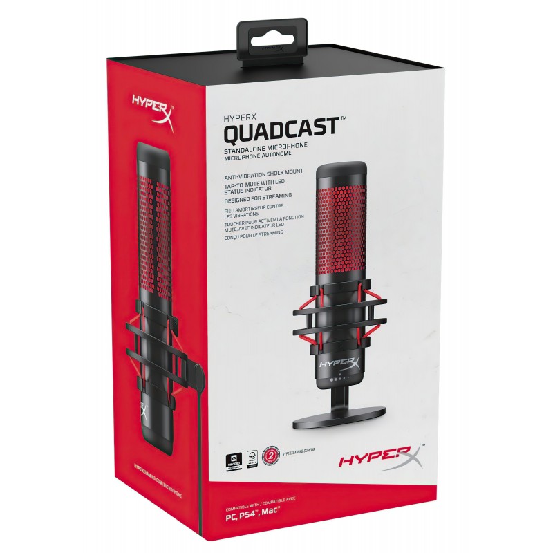 HyperX Мікрофон QuadCast Black