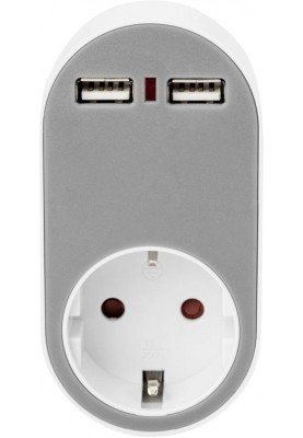 Digitus Зарядний пристрій Universal USB + Power Socket